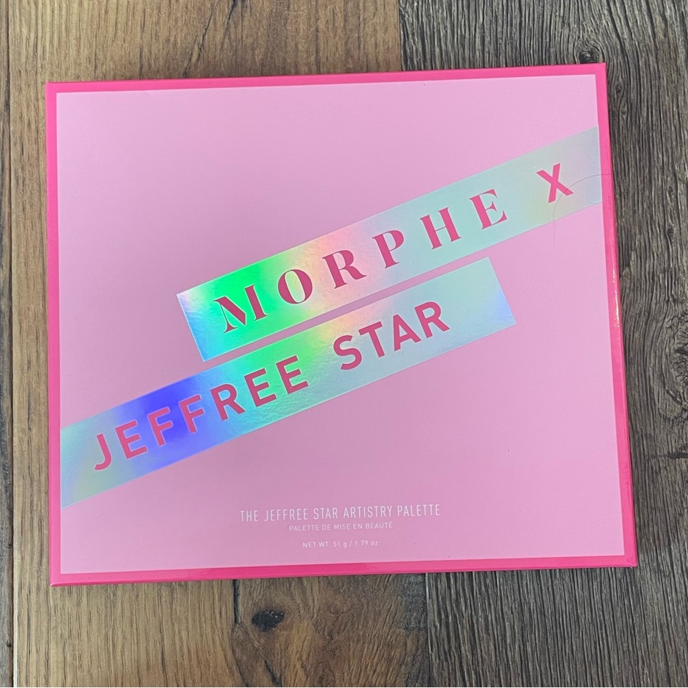 MORPHE X JEFFREE STAR EYESHADOW PALETTE *NEVER USED*